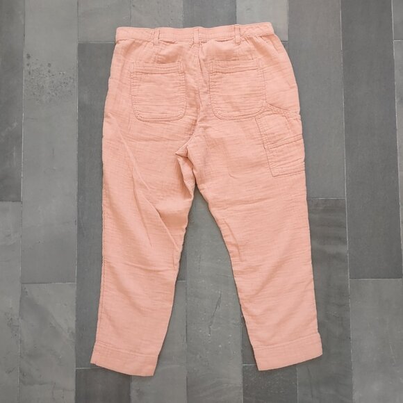 Old Navy High-Waisted Slouchy Cropped Tapered Workwear Pants - 10 - Picture 5 of 10